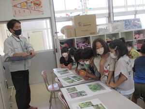 たちばな小児童クラブにて食農教育